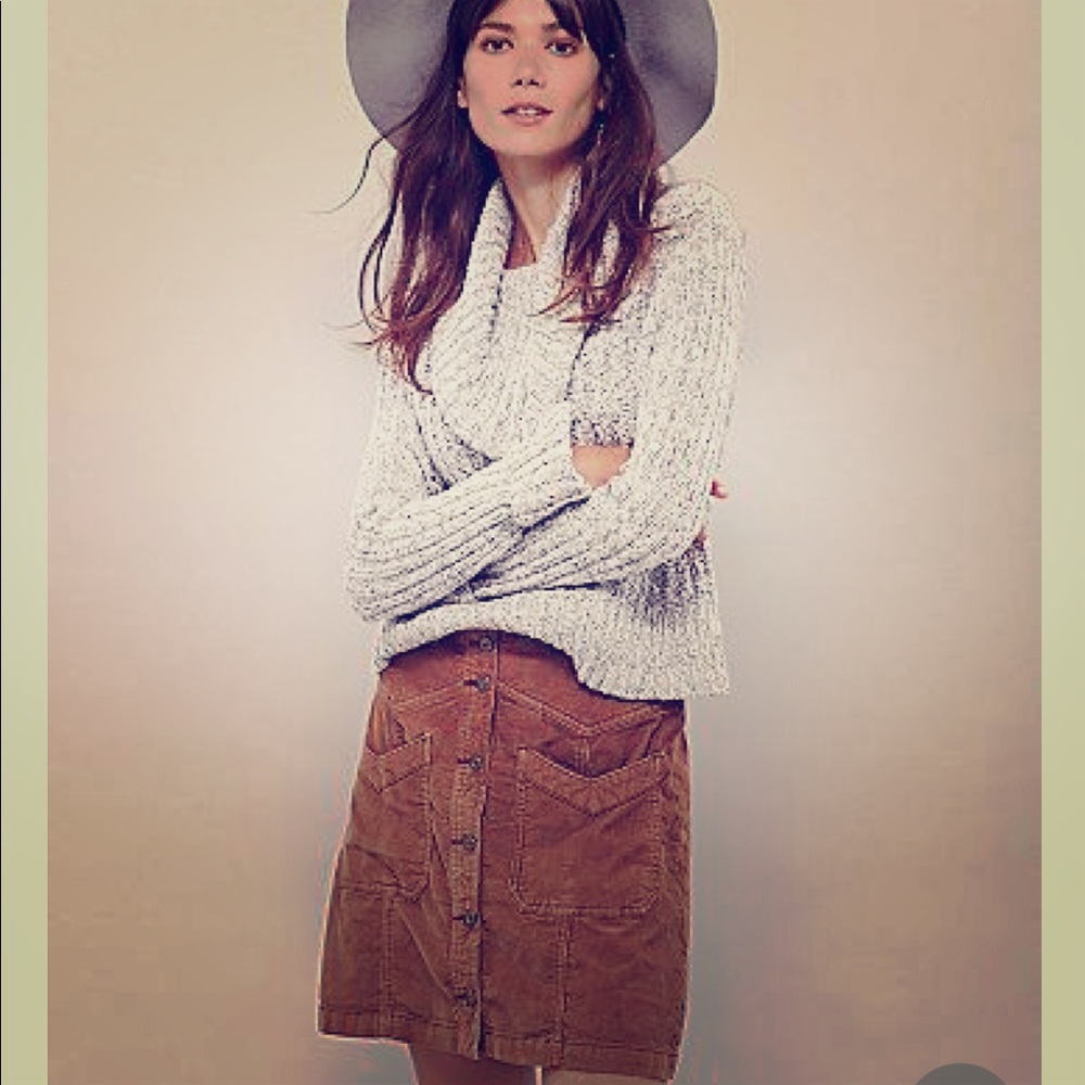 Free people Corduroy mini